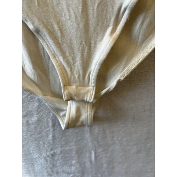 & Other Stories Women's Bodysuit Size L Los Angeles Atelier Cream Quiet Luxury - Picture 5 of 10
